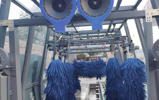 坐標京畿重地——河北保定，潘達智能洗車(Intelligent car wash)配置林頓洗車設備