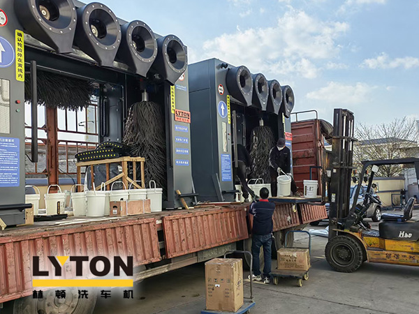 林頓龍門往復式全自動洗車機——GD-20系列發貨!